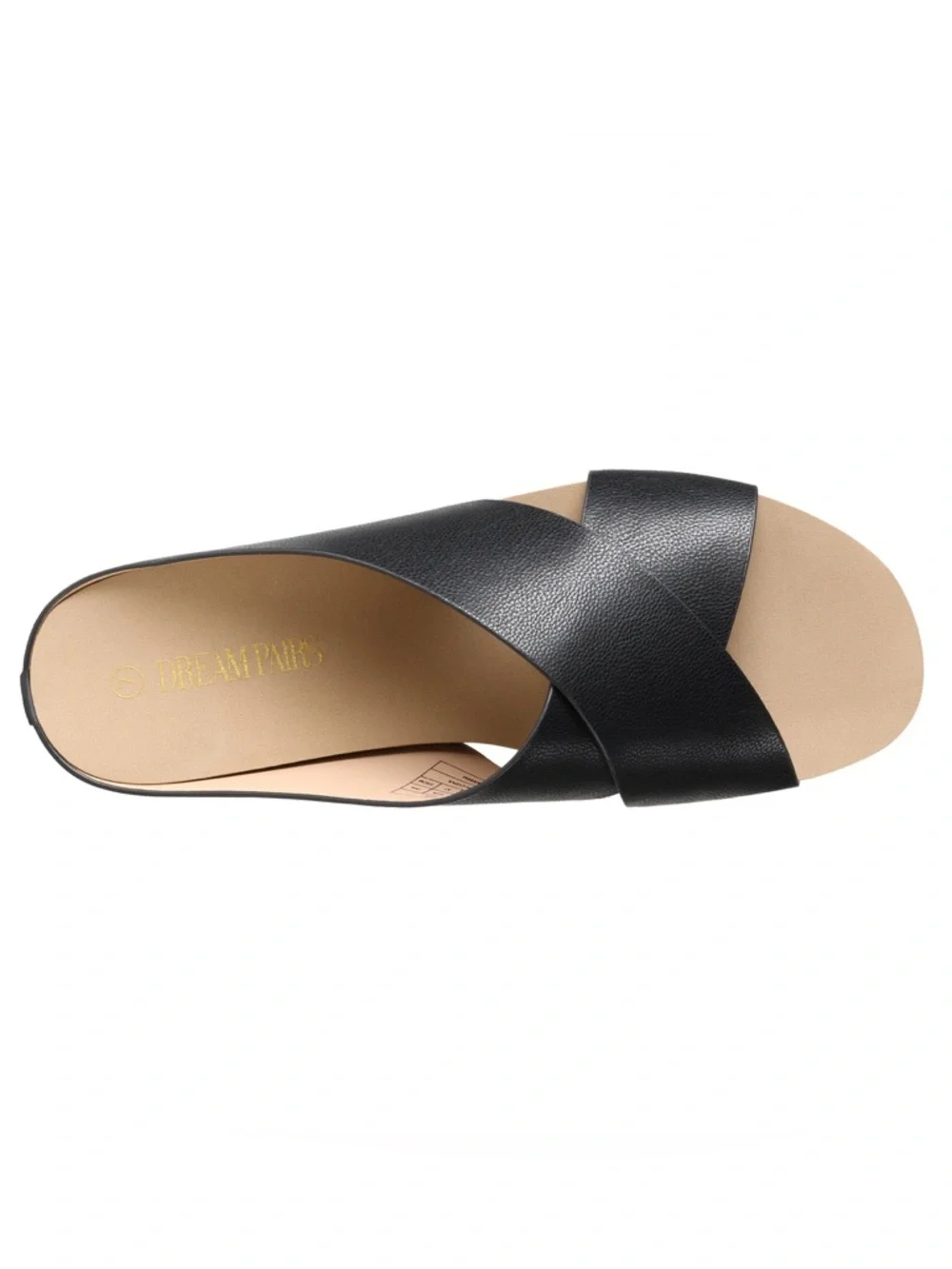 Dream Pairs Platform Criss-Cross Flat Sandals - Picture 4 of 8
